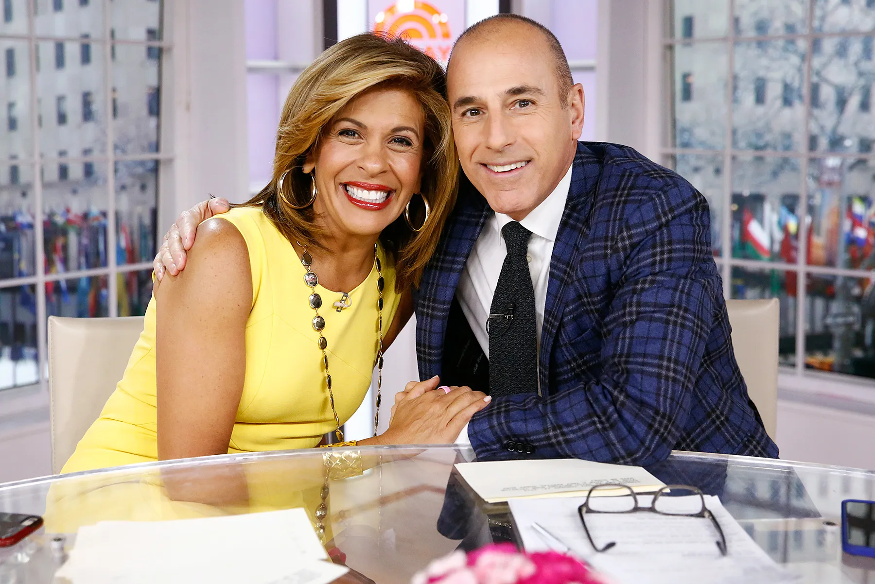 Hoda Kotb Matt Lauer Today