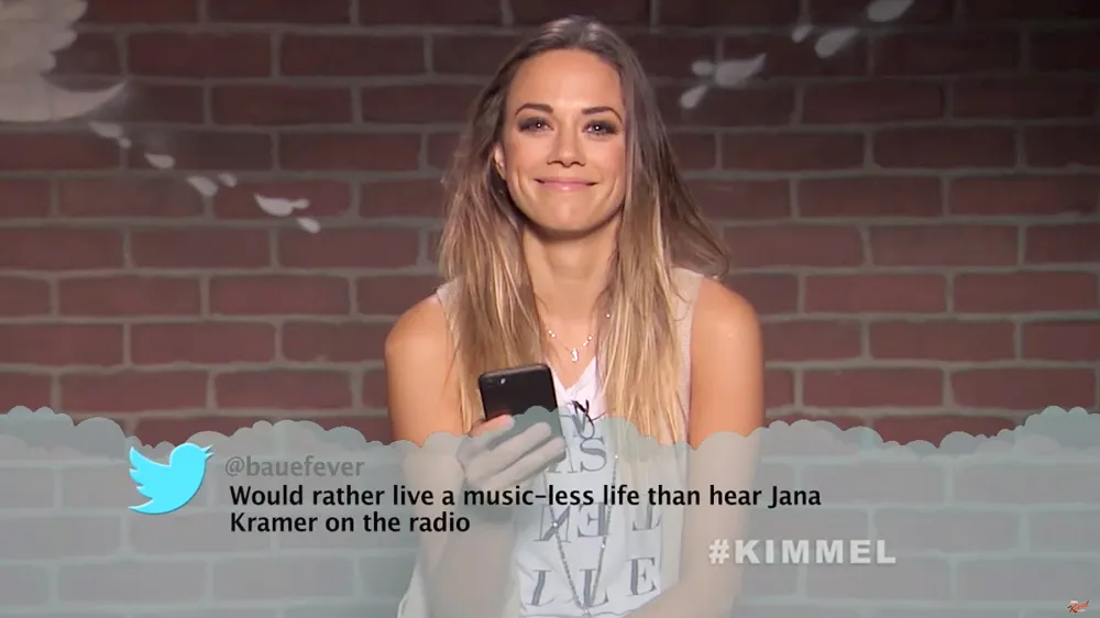Jana Kramer Mean Tweets
