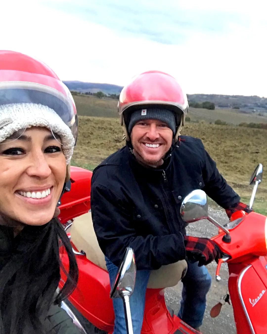 Joanna Gaines and Chip Gaines Italy