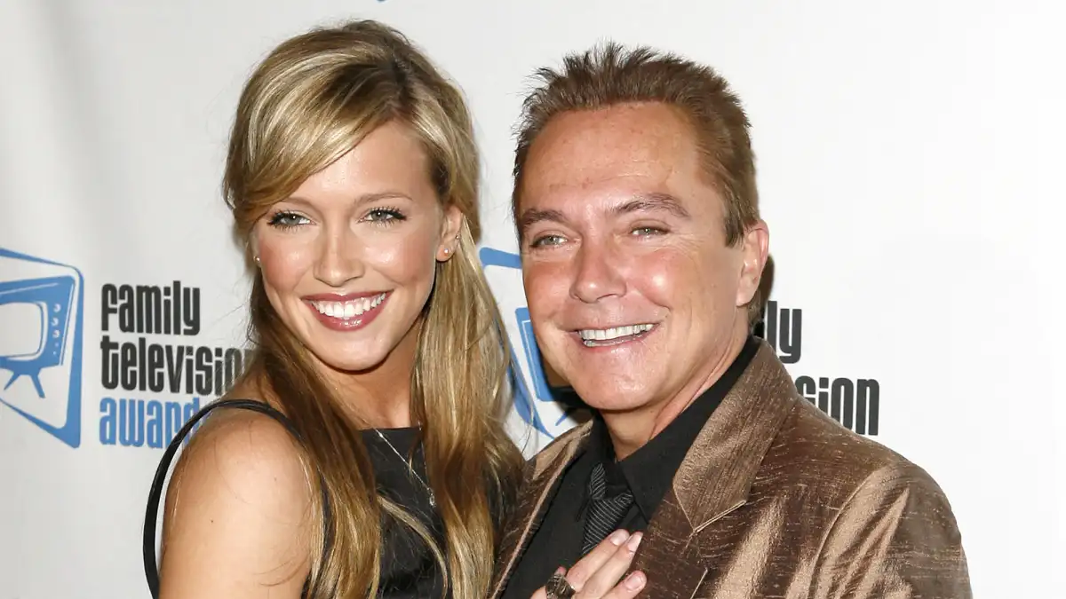Katie Cassidy and David Cassidy