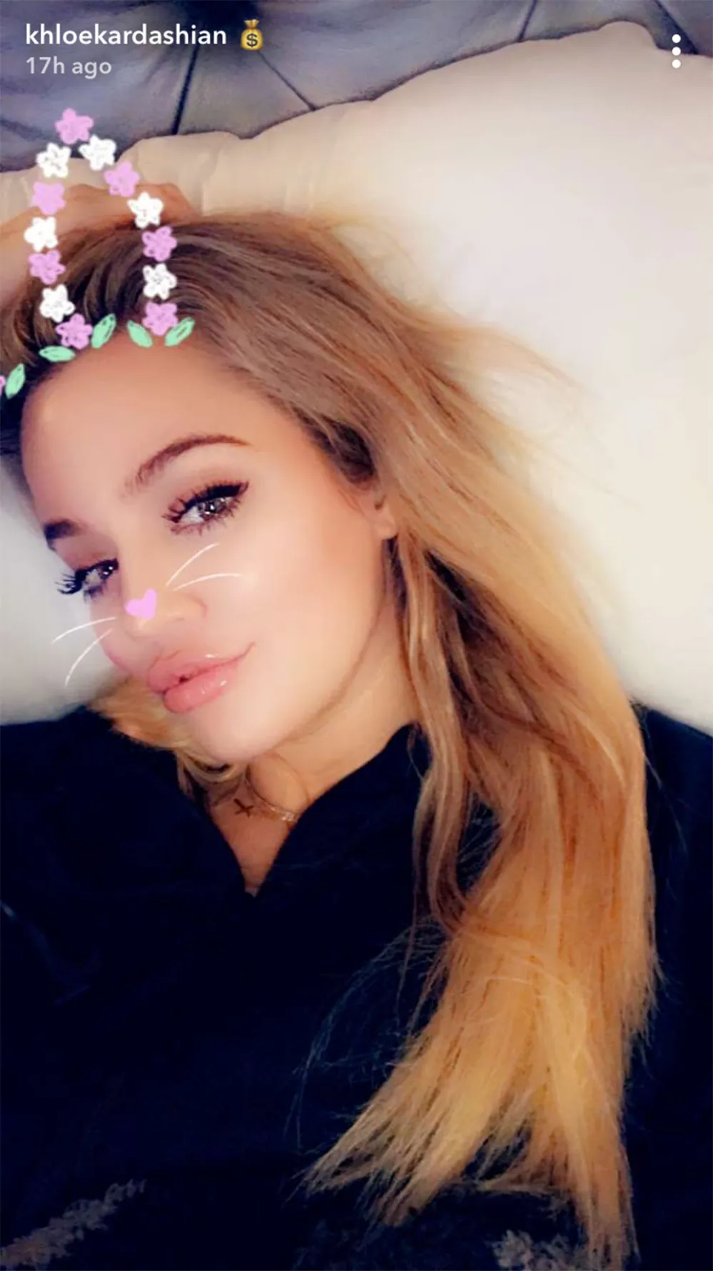 Khloe Kardashian/ Snapchat