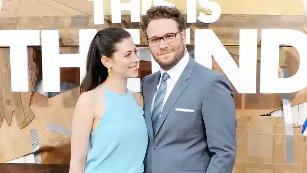 Seth Rogen Lauren Miller pimple cream