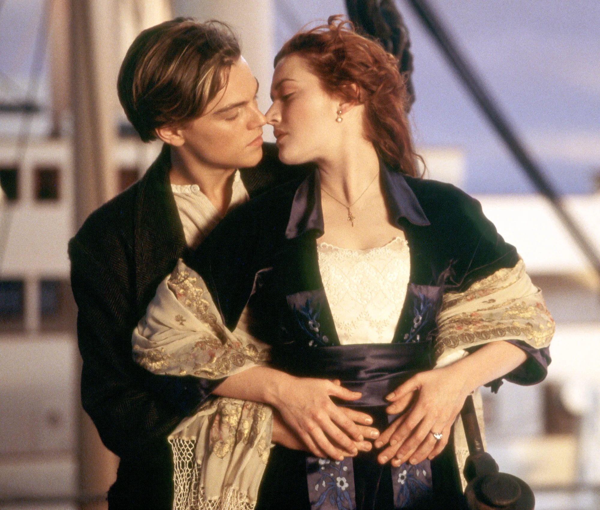 Leonardo DiCaprio and Kate Winslet in ‘Titanic’