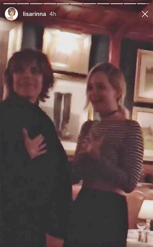 Lisa Rinna, Jennifer Lawrence, Meet, Dinner