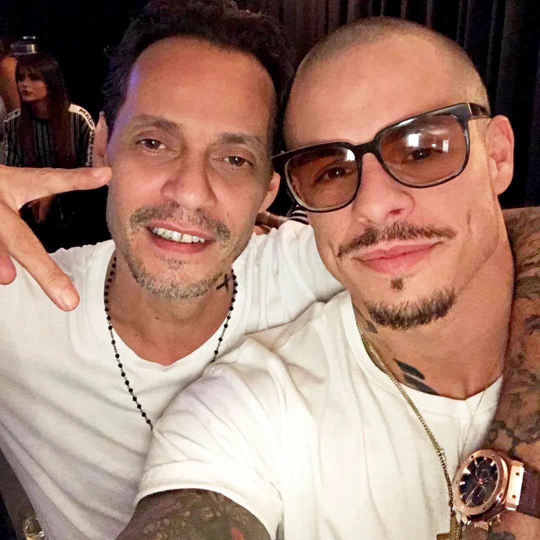 Marc Anthony and Casper Smart