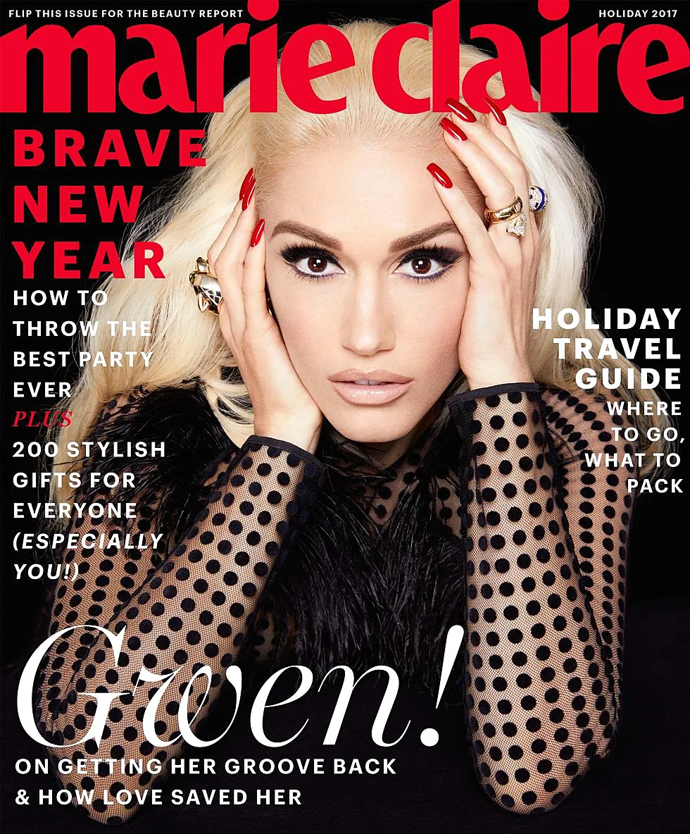 Gwen Stefani Marie Claire cover