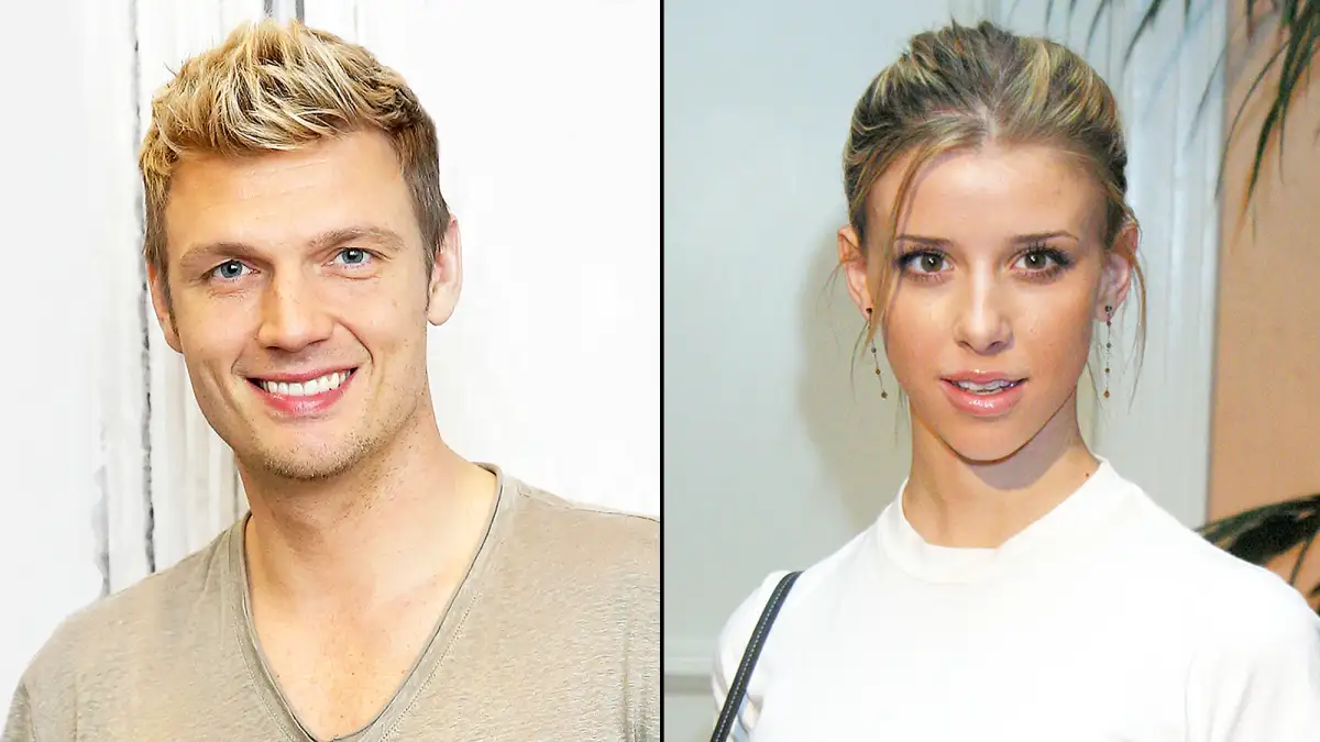 Nick Carter and Melissa Schuman
