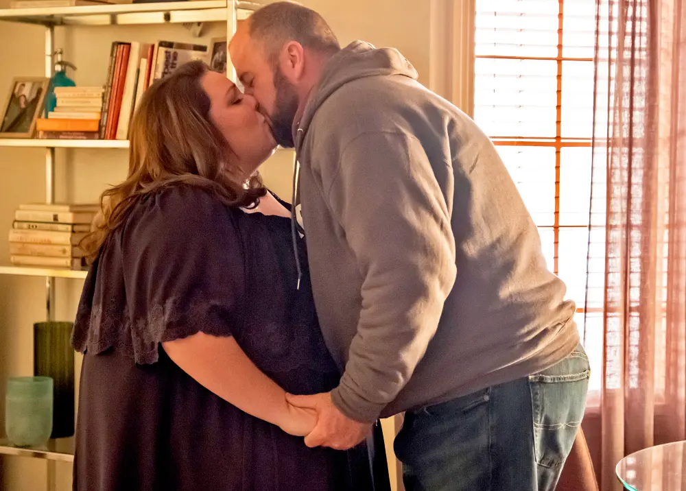 Chrissy Metz and Chris Sullivan as Kate and Toby on &lsquo;This Is Us&rsquo;