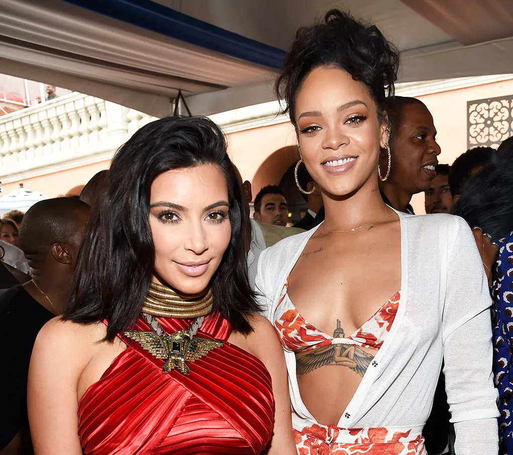 Rihanna Kim Kardashian