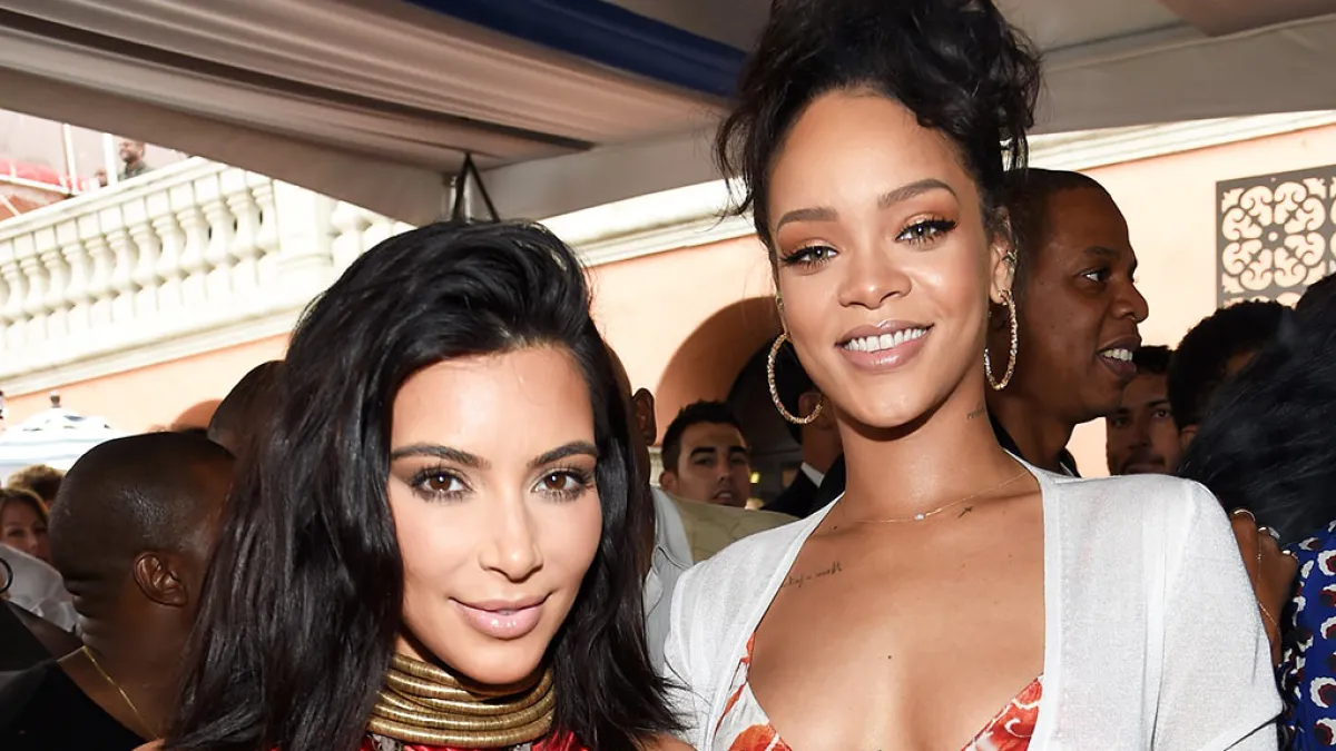 Rihanna Kim Kardashian