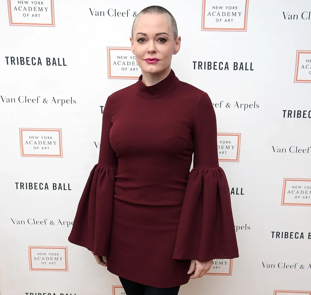 Rose McGowan arrested