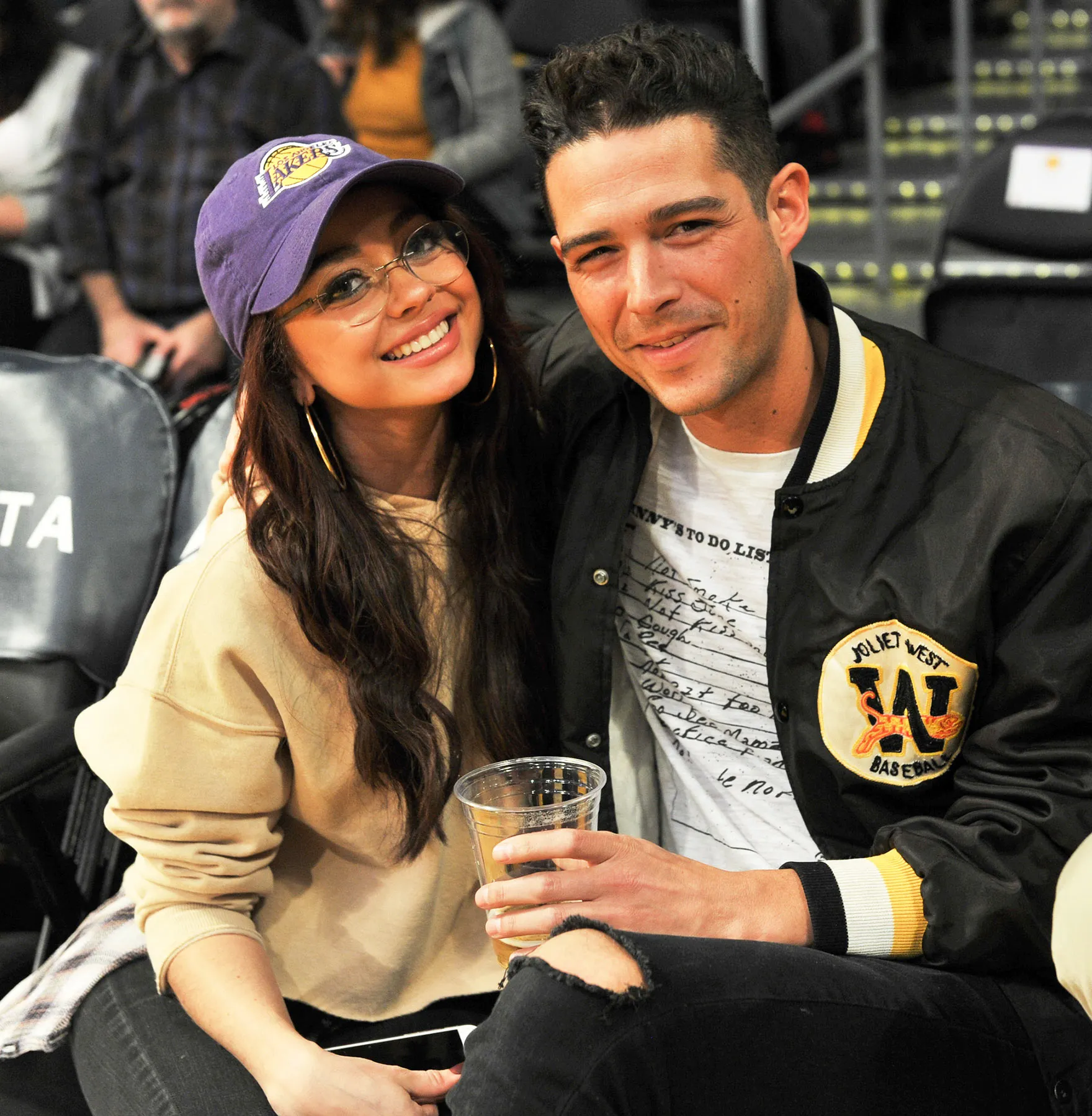 Sarah Hyland and boyfriend Wells Adams