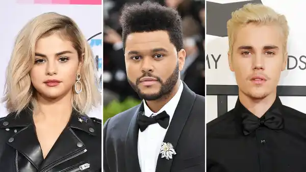 Selena Gomez The Weeknd Justin Bieber