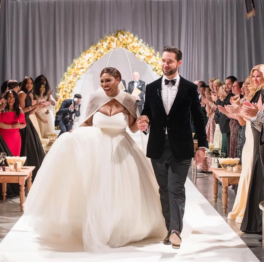 Serena Williams, Alexis Ohanian, Wedding
