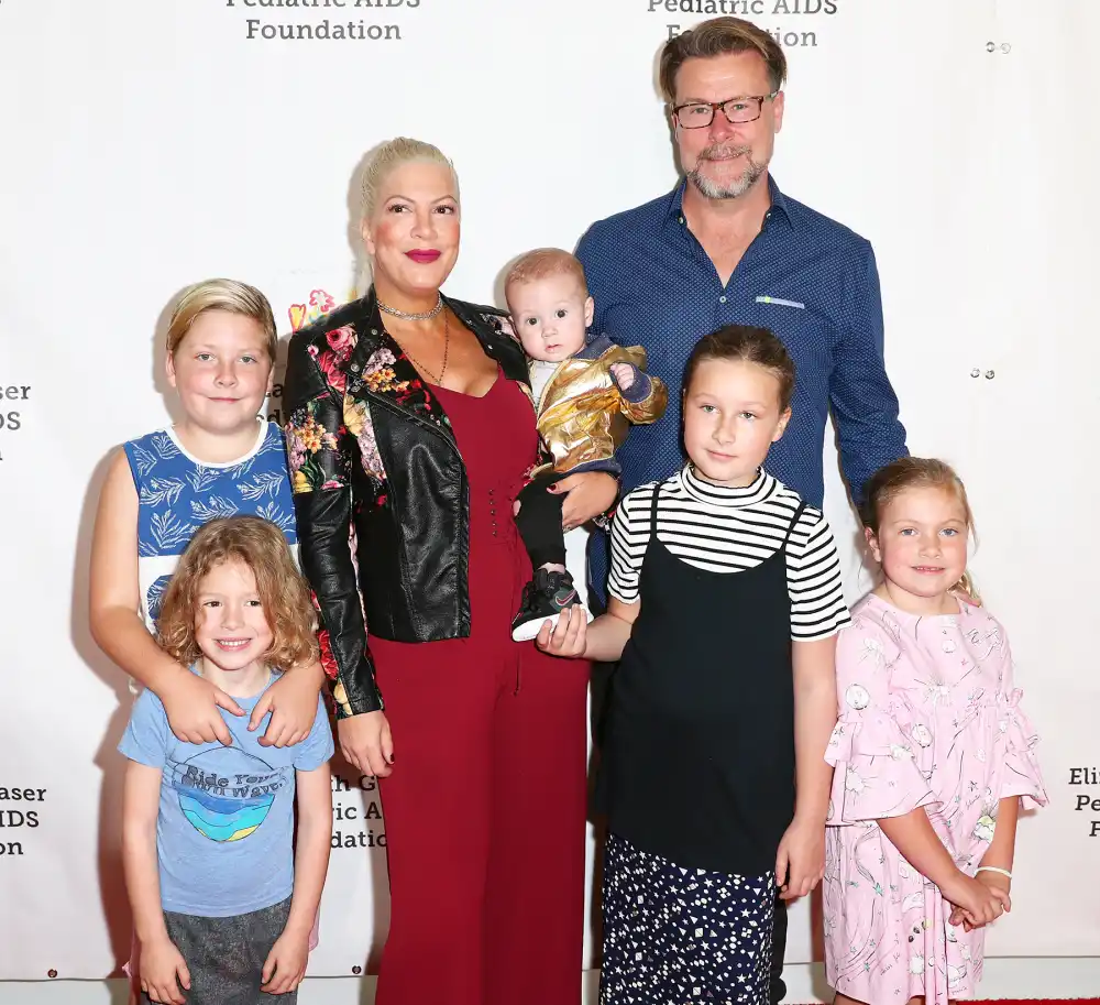 Tori Spelling Dean McDermott family