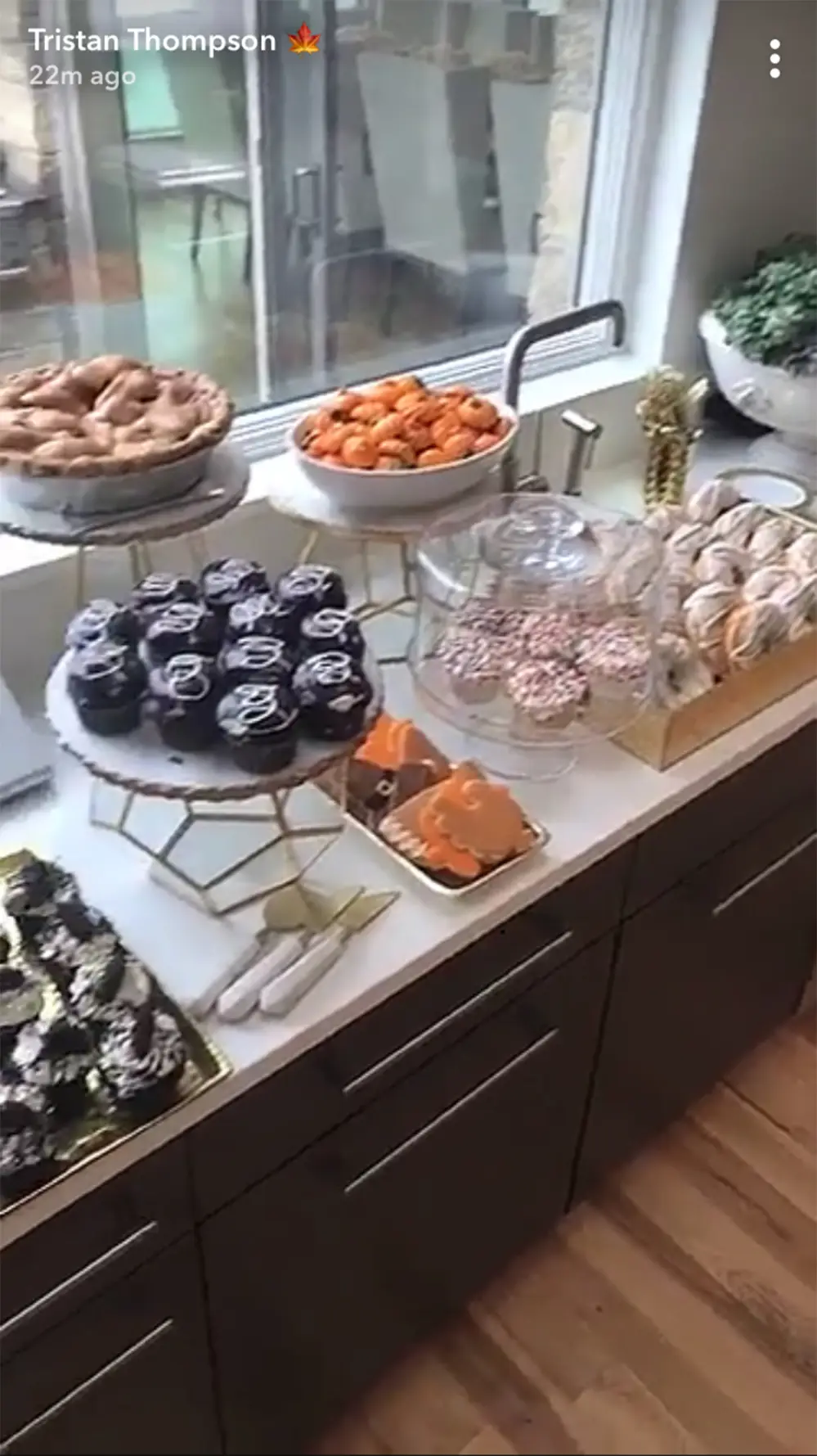 Tristan Thompson/Snapchat