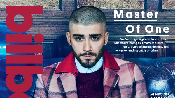 Zayn Malik Billboard cover
