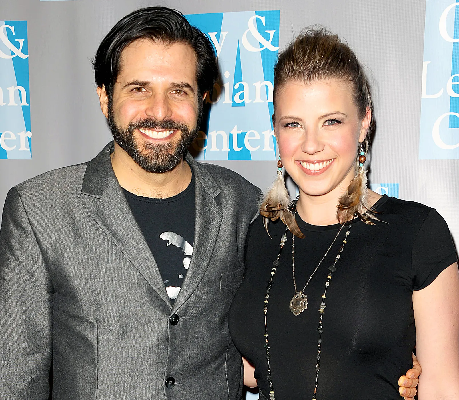 Jodie Sweetin and Morty Coyle attend L.A. Gay & Lesbian Center's 'An Evening With Women' at The Beverly Hilton hotel on April 16, 2011 in Beverly Hills, California.