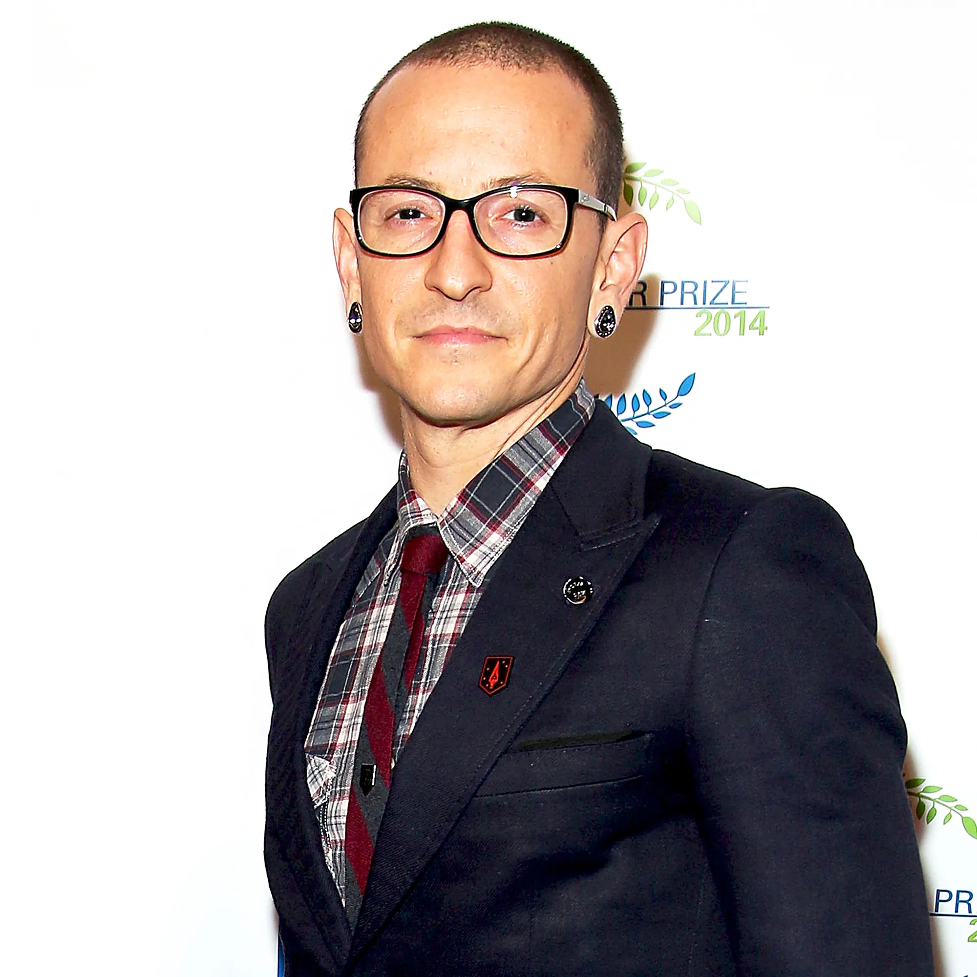 Chester Bennington of band Linkin Park attend The United Nations 2014 Equator Prize Gala at Avery Fisher Hall in New York City.