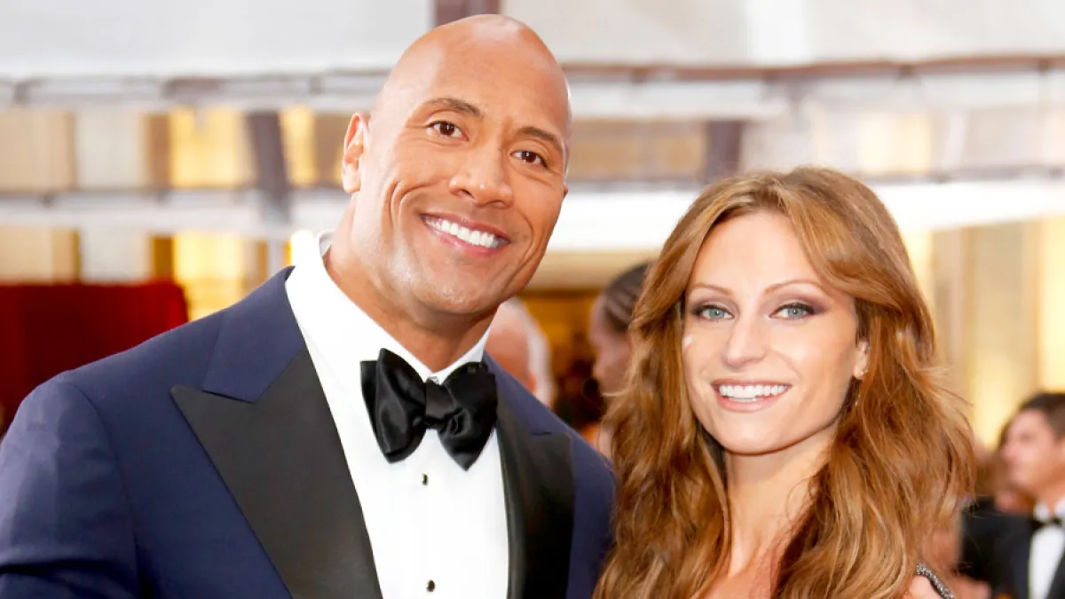 Dwayne ‘The Rock’ Johnson and Lauren Hashian