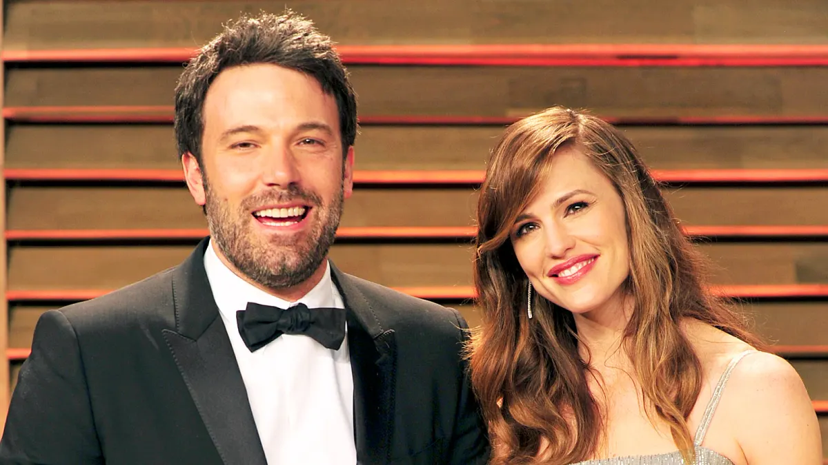 Ben Affleck and Jennifer Garner arrive for the 2014 Vanity Fair Oscar Party hosted by Graydon Carter in West Hollywood, California.