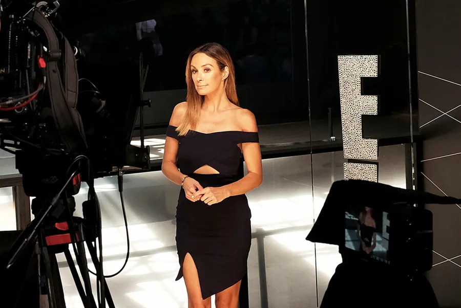 Catt Sadler during Spring 2016 New York Fashion Week: The Shows in New York City.