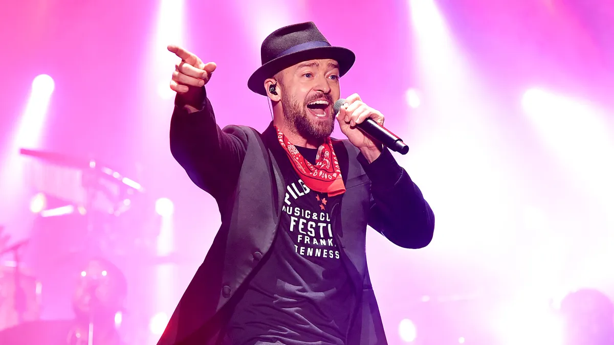 Justin Timberlake performs at the 2017 Pilgrimage Music & Cultural Festival in Franklin, Tennessee.