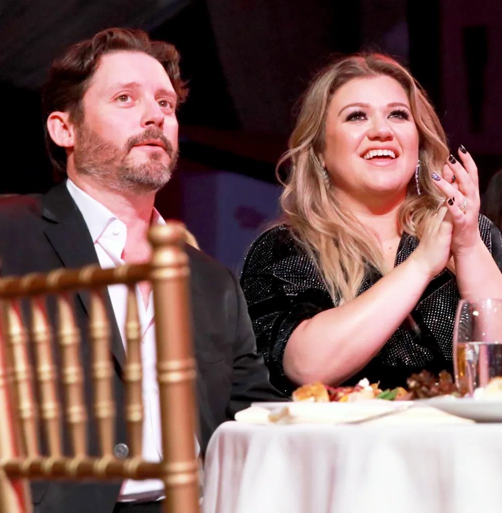 Brandon Blackstock and Kelly Clarkson attend Billboards Women in Music 2017 at The Ray Dolby Ballroom at Hollywood & Highland Center in Hollywood, California.