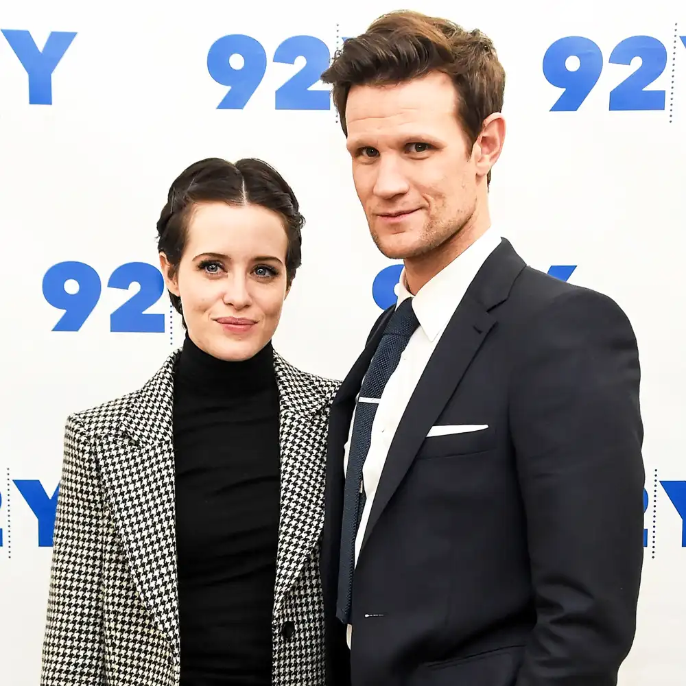 Claire Foy and Matt Smith attend the screening of 'The Crown' at 92nd Street Y on December 4, 2017 in New York City.