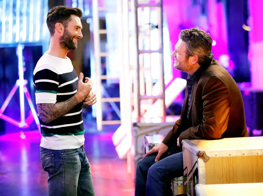 adam-levine-blake-shelton-chat-the-voice