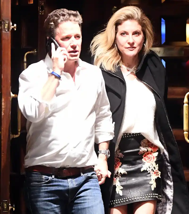 Billy Bush Tara Bernie holding hands