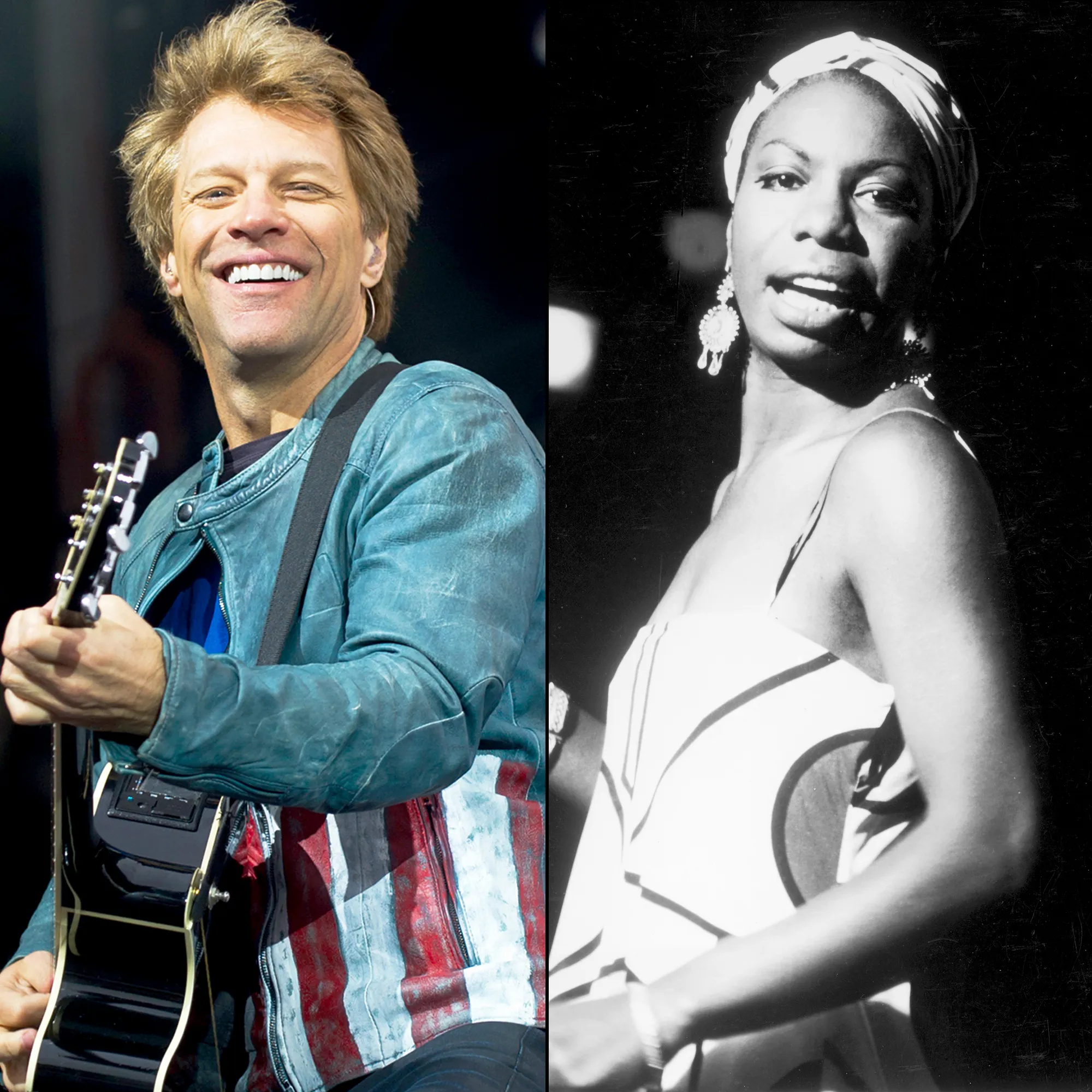 Bon Jovi and Nina Simone