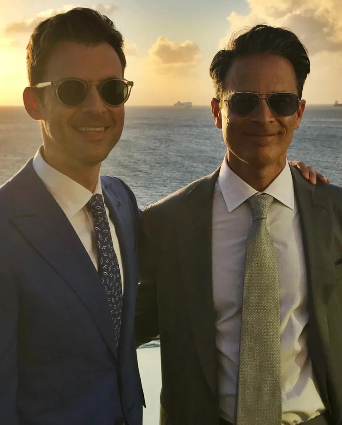 Brad Goreski and Gary Janetti married