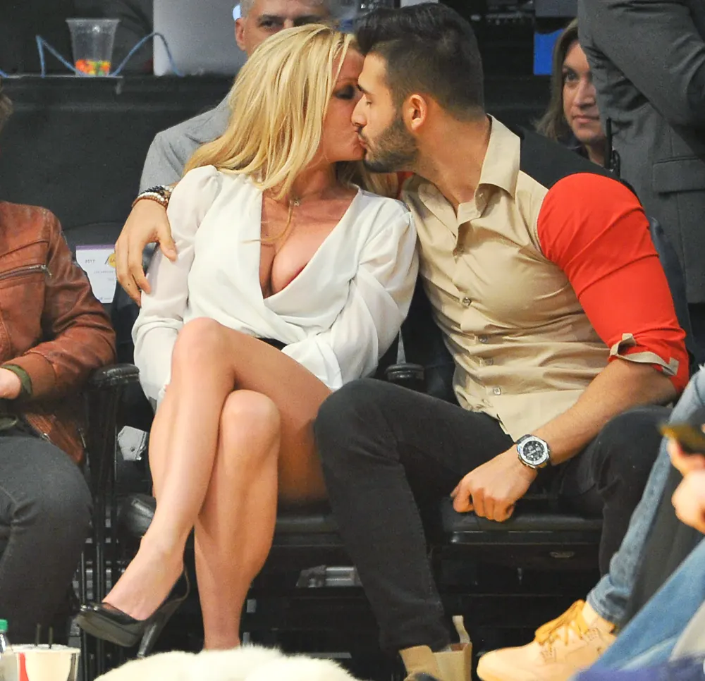 Britney Spears, Sam Asghari, Golden State Warriors, Los Angeles Lakers