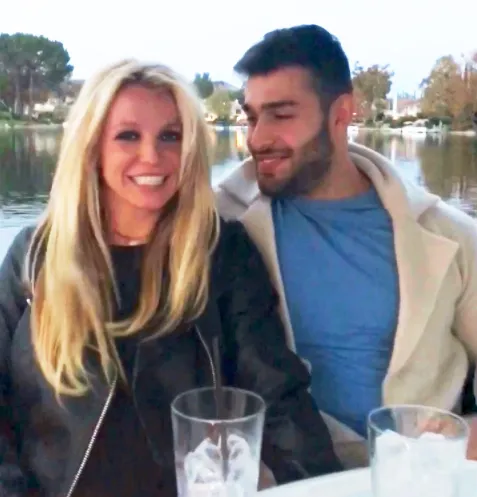 Britney Spears and Sam Asghari