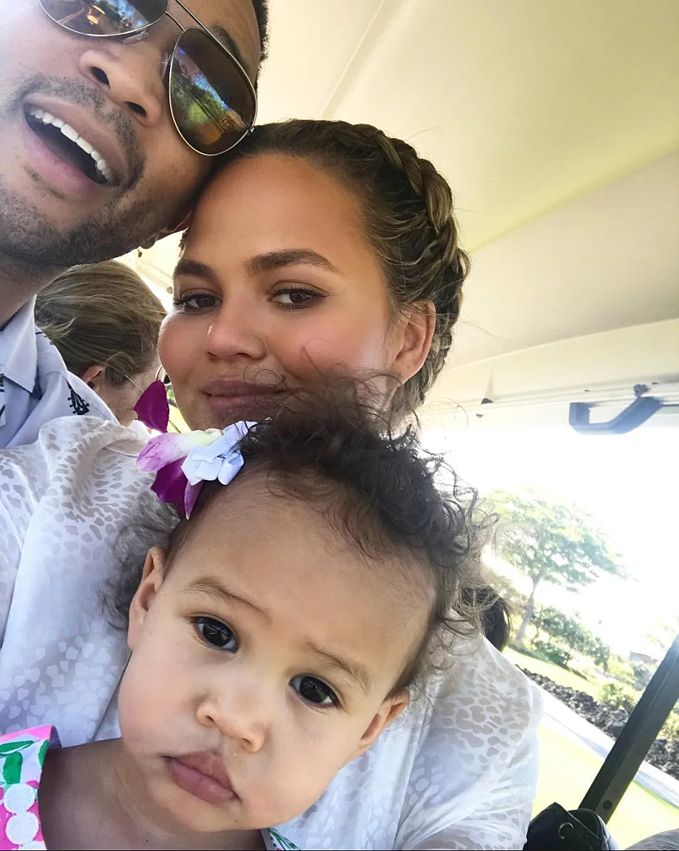 John Legend Chrissy Teigen Luna