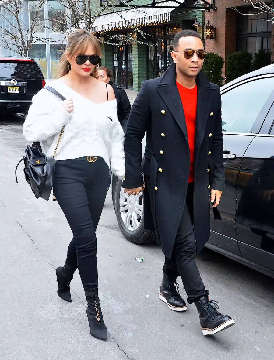 Chrissy Teigen and John Legend