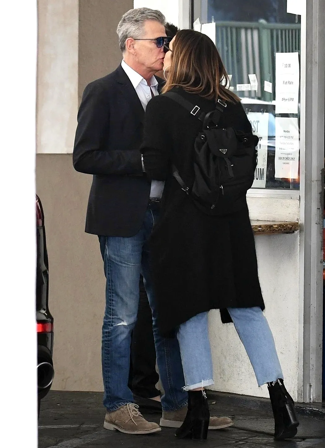 David Foster Katharine McPhee kissing