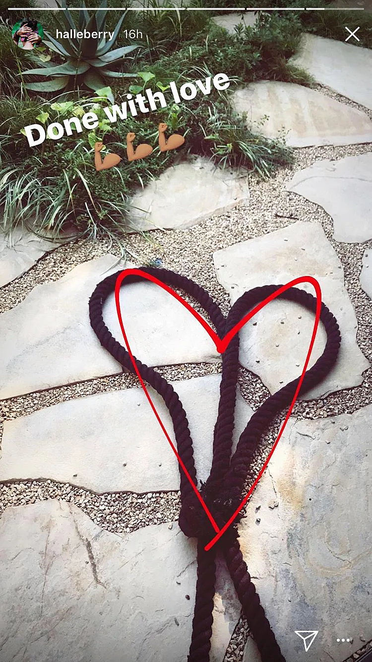 Halle Berry done with love