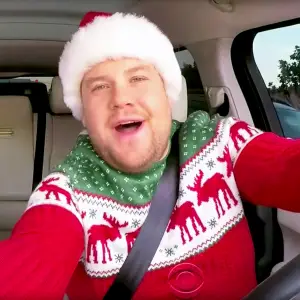James Corden in Christmas ‘Carpool Karaoke’