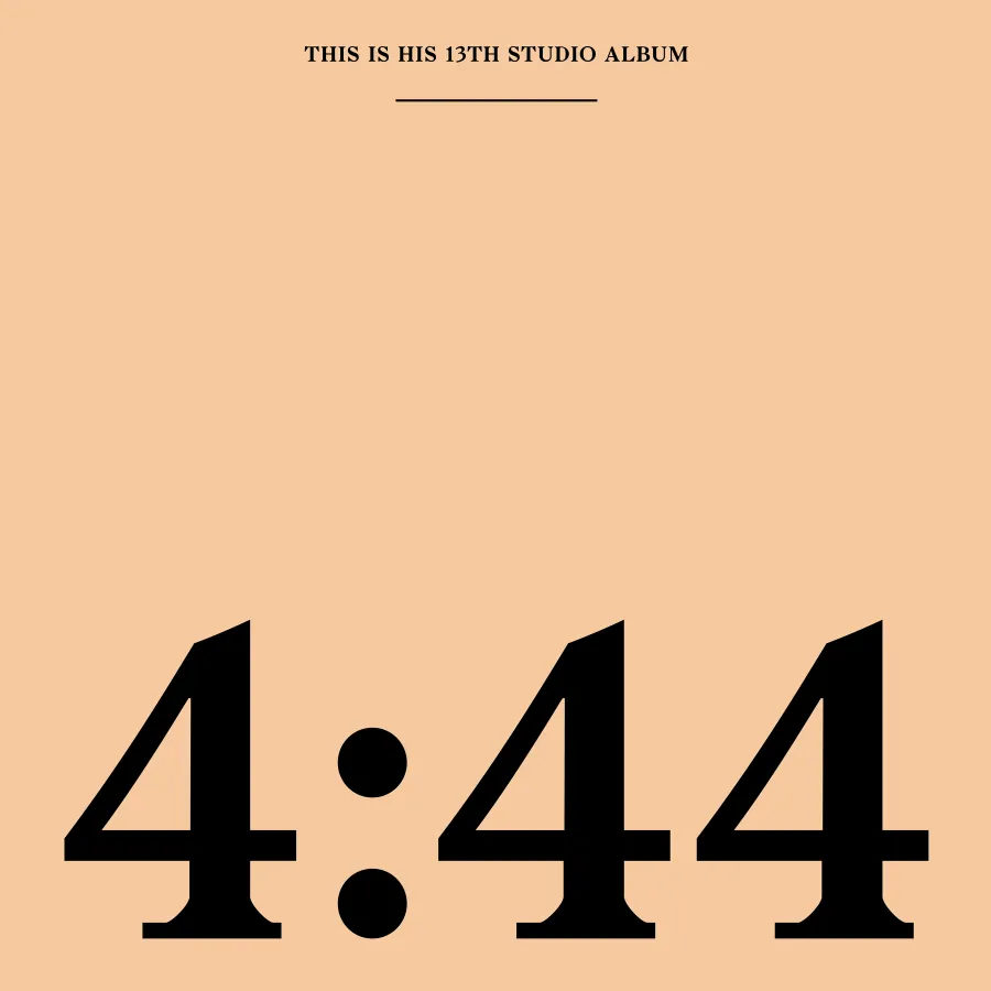 jay z 4:44 album cover