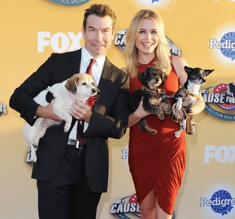 Jerry O'Connell and Rebecca Romijn