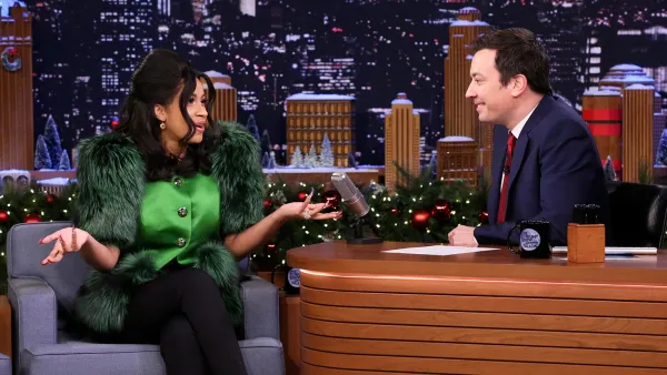 Cardi B, Jimmy Fallon