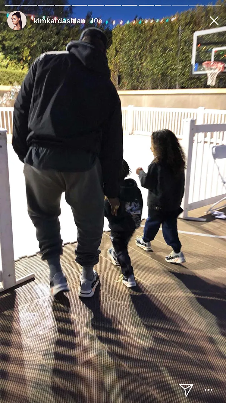 Kanye West Saint West North West birthday