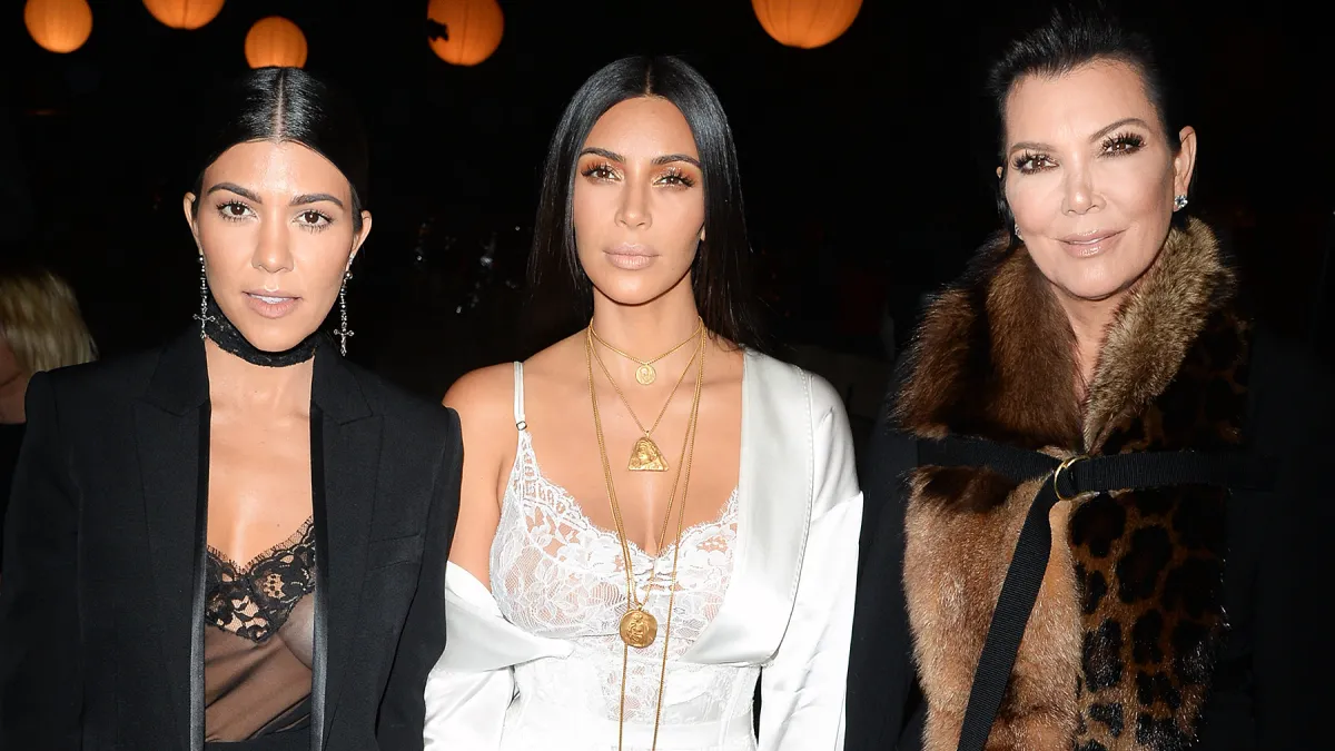 Kourtney Kardashian Kim Kardashian Kris Jenner