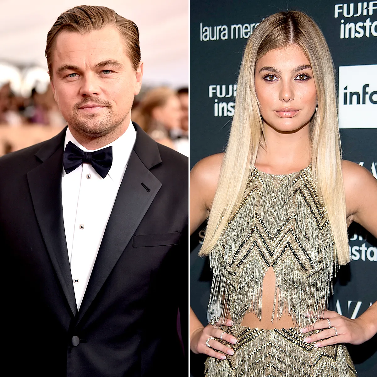 Leonardo DiCaprio and Cami Morrone hooking up