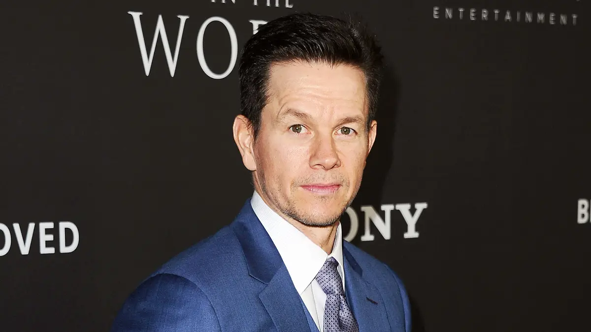 Mark Wahlberg is shirtless in his family holiday card