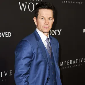 Mark Wahlberg is shirtless in his family holiday card