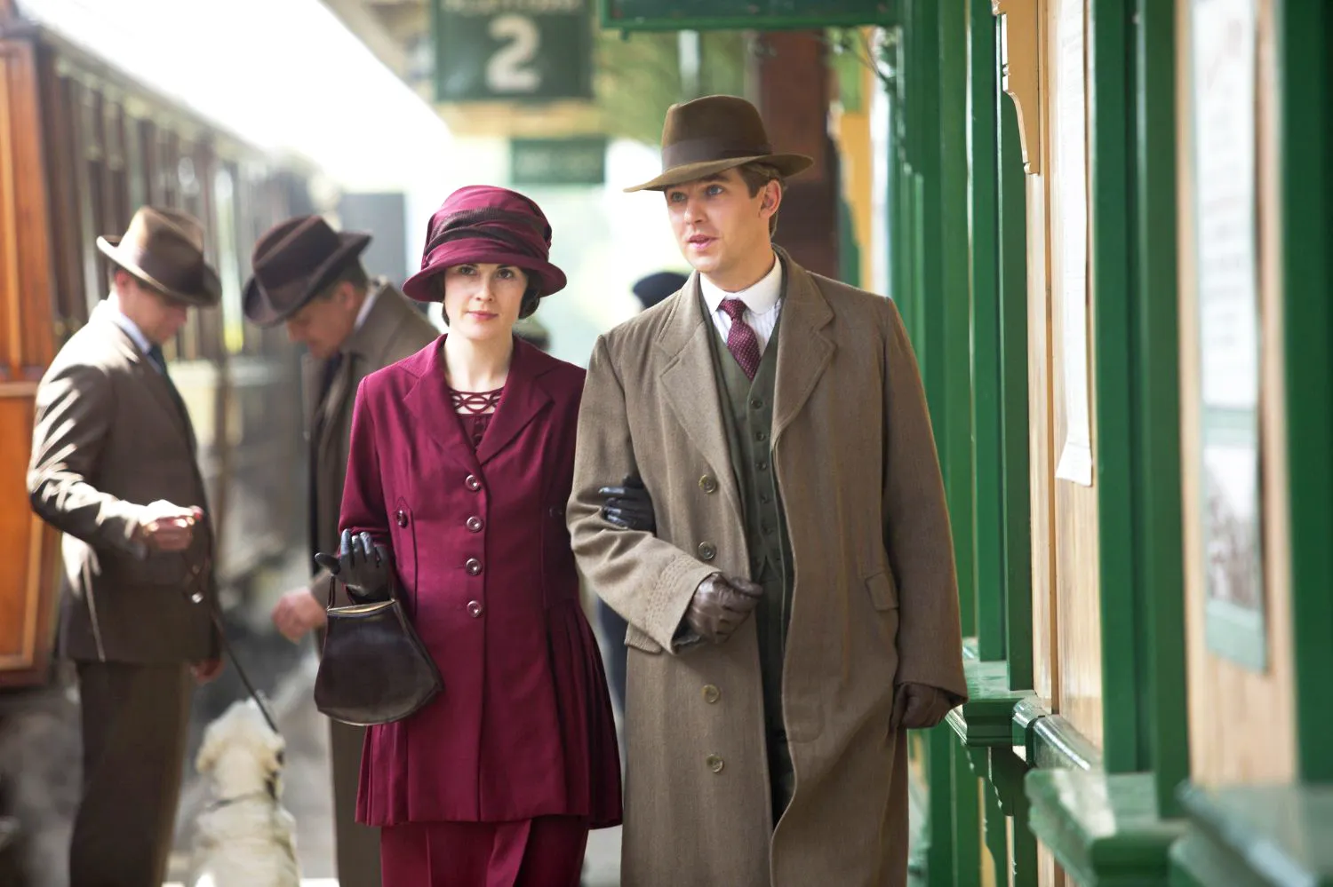 Michelle Dockery and Dan Stevens in ‘Downton Abbey‘