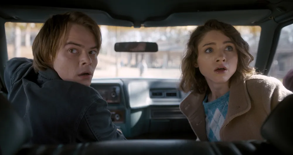 Charlie Heaton, Natalia Dyer, Netflix, Stranger Things, Couple